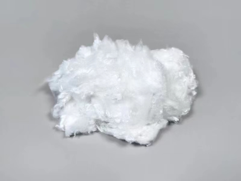 100% fibra cortada de poliéster (PSF) virgen blanco crudo para hilo de poliéster China