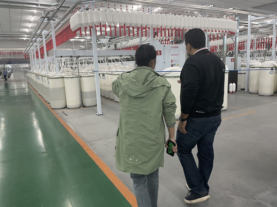 El cliente de 2019 visitó nuestra fábrica.